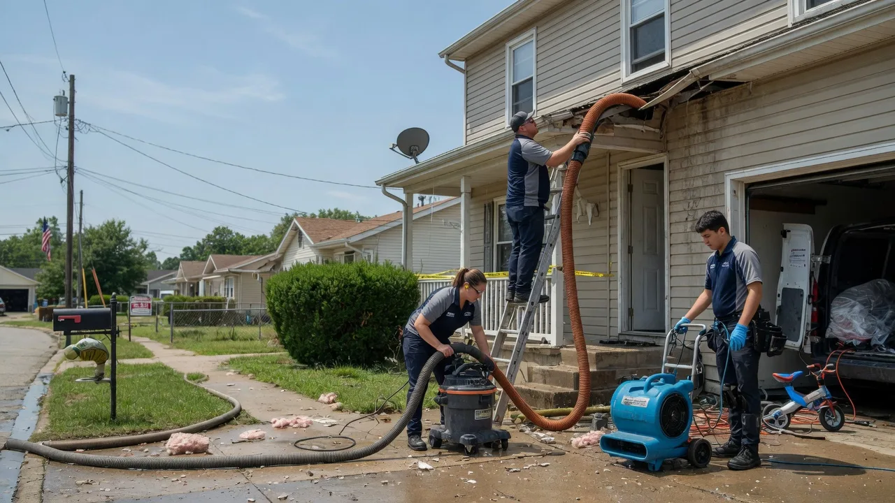 Water Damage Restoration in Oxford, MS near me